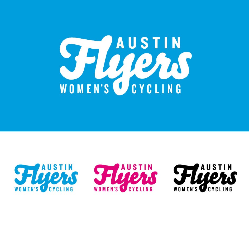 Austin-Flyers-Womens-Cycling-Team-Logo-Branding-Identity
