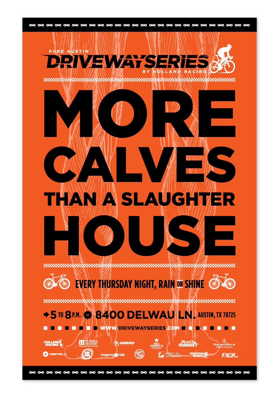 Driveway Series Poster More Calves Than a Slaughter House