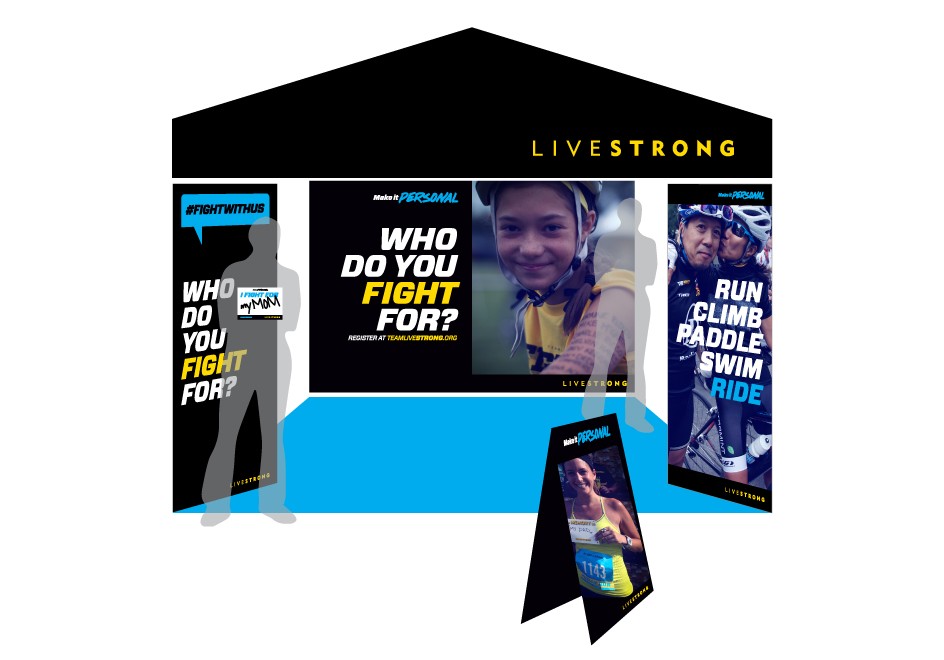 Team Livestrong Booth Experience